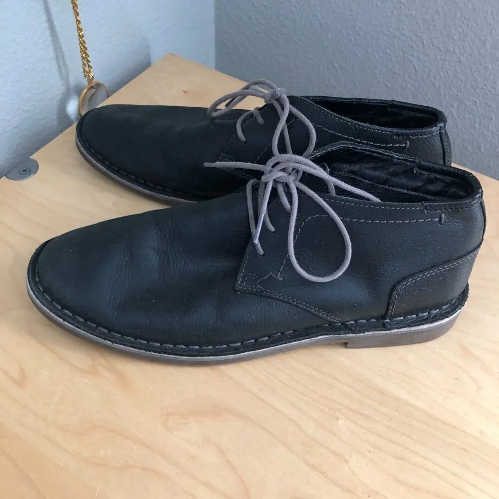 Kenneth Cole Reaction Desert Wind Pebbled Leather Chukka Boot